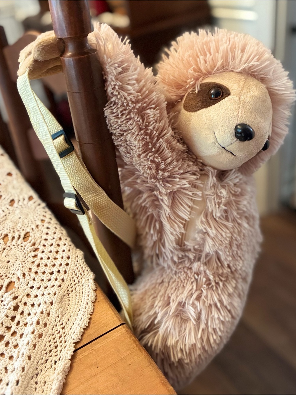 Unipak Plush Sloth Backpack - Picture 3 of 9